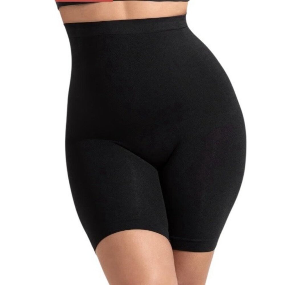 Empetua High Waisted Shaper Short Women's 4XL Black NWT 0070